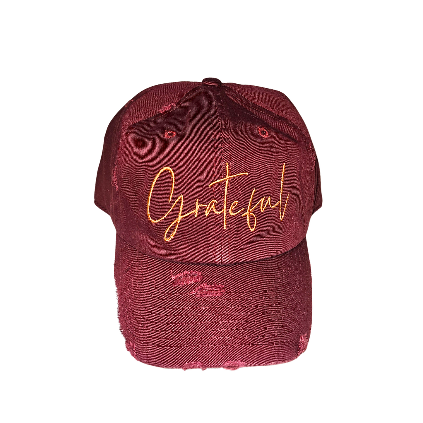 Distressed vintage dad hat GRATEFUL
