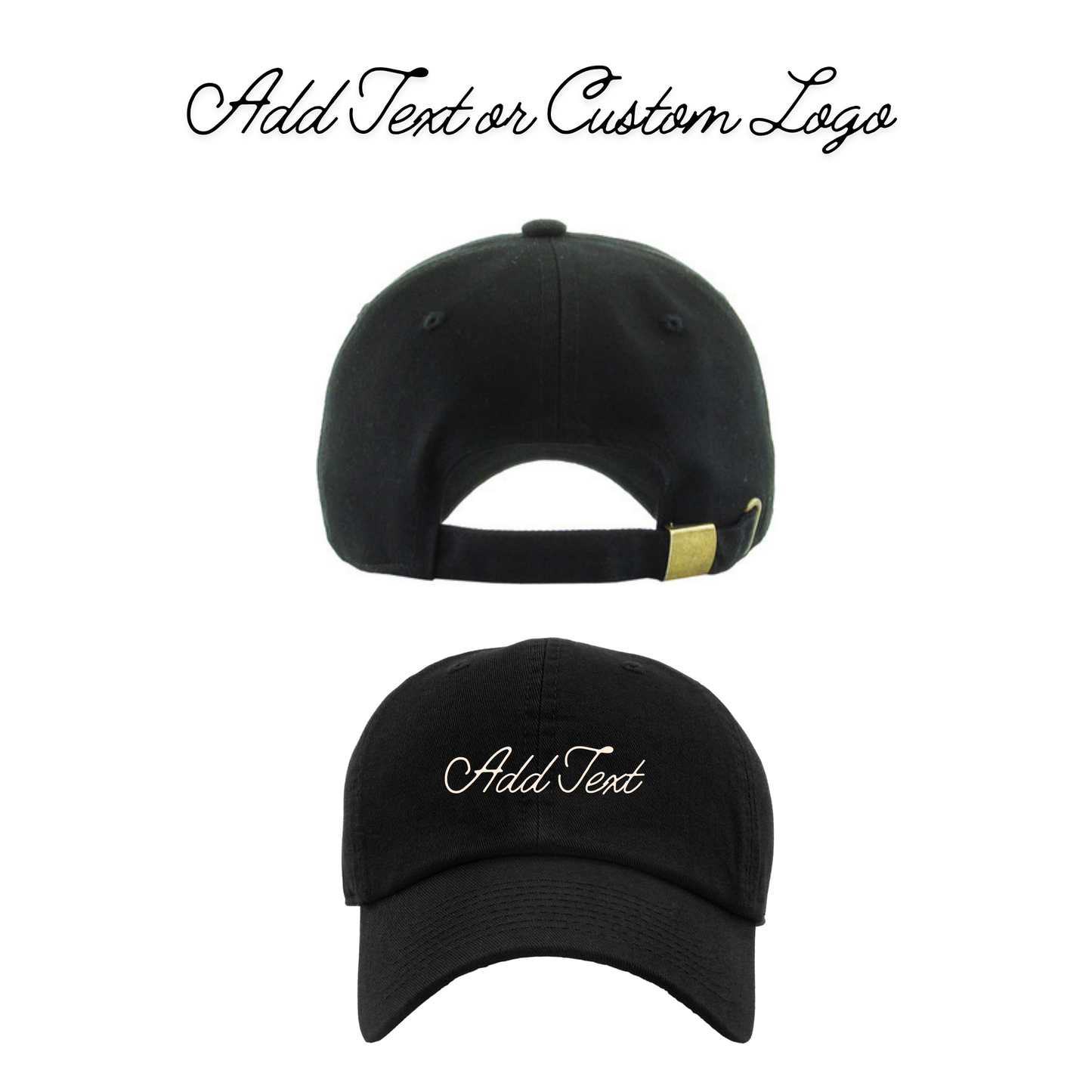 Baseball Cap Custom Embroidery