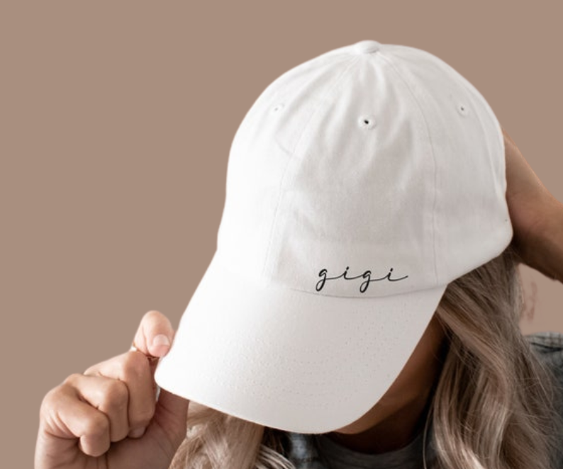 Baseball Cap Custom Embroidery